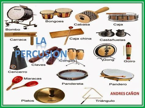 Instrumentos Musicales Clasificación De Los Instrumentos