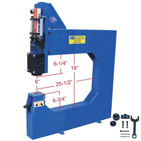 Mittler Bros 2210 Hd 10 Ton Hydraulic Bench Press Mittler