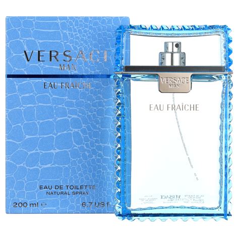 Versace Man Eau Fraiche Eau De Toilette Spray Cologne For Men 67 Oz