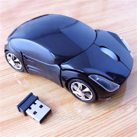 Stylish Pc Laptop Computer Accessories Wireless Mouse Fashion Super Car