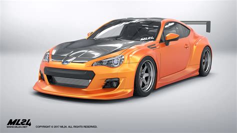 Outfitting your ride has never been easier. ML24 2013-2016 Subaru BRZ Version 2 Wide Body Kit ...