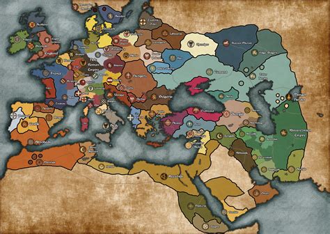 Total War Attila Campaign Map Hereufiles
