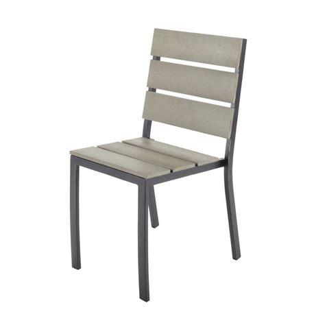 Chaise de jardin en aluminium et composite EscaleChaise de jardin