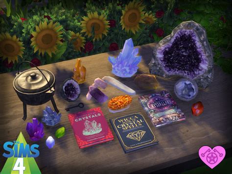 🧙‍♀️ Witchy Books Set 9 Crystal Magic 🧙‍♀️ Sims Sims 4 Teen Sims 4
