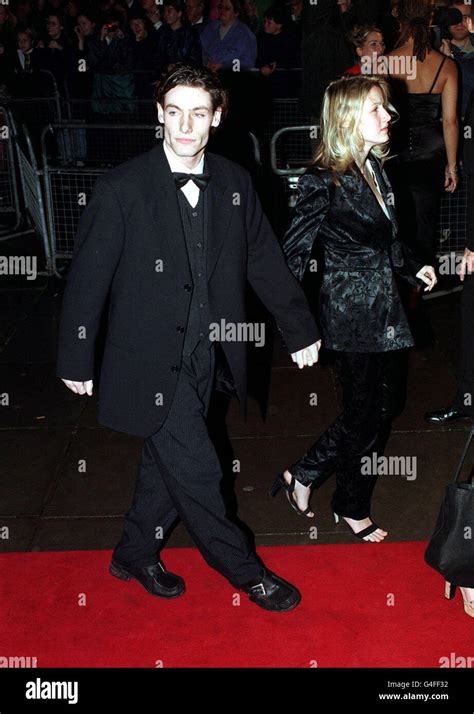 pa news 27 10 98 actor dean gaffney arrives with his girlfriend at the royal albert hall in