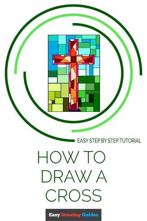 How To Draw A Cross Really Easy Drawing Tutorial Drawing Tutorial