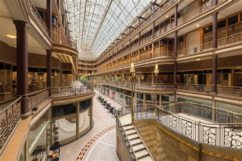 The Arcade In Downtown Cleveland Editorial Photography Image Of
