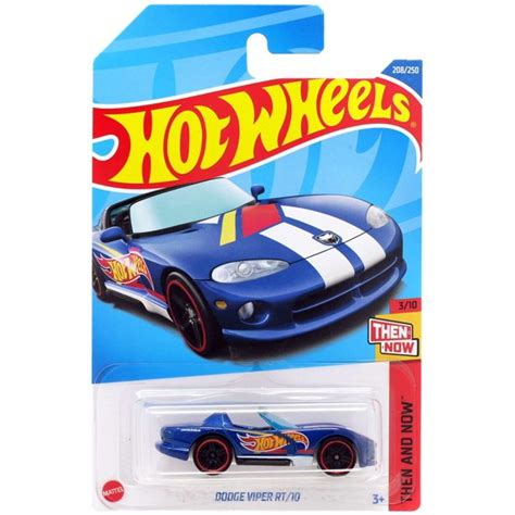 Hot Wheels Then And Now Dodge Viper Rt10 Diecast Car