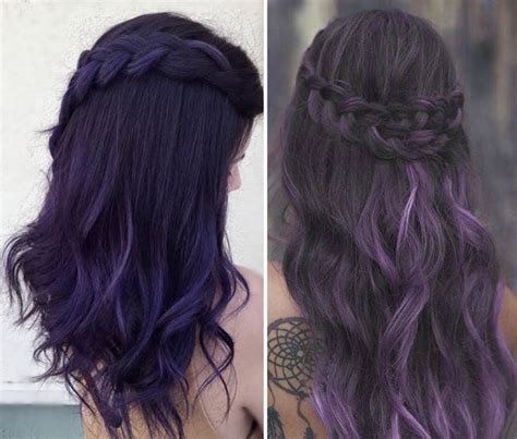 Capelli Ultra Violet Tendenze Colore Viola Tante Foto E Idee Capelli Capelli Viola Capelli