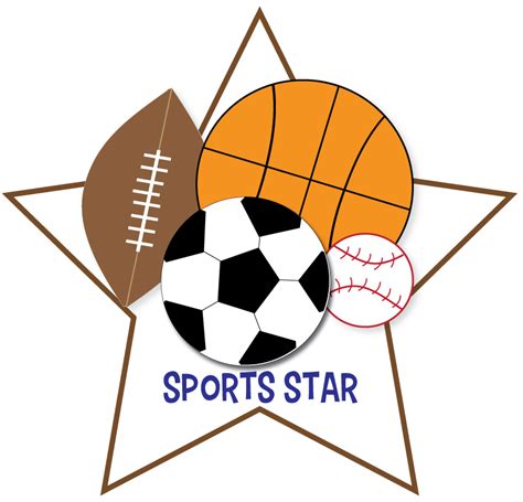 Free Sports Clipart For Parties Crafts School Projects Websites And