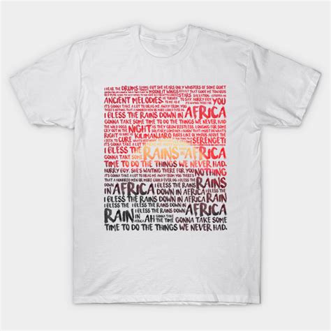 Africa Toto Africa T Shirt Teepublic
