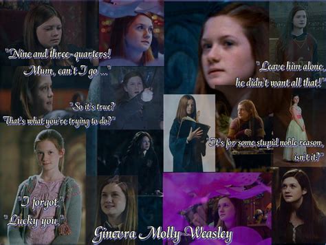 Hogwarts News Quotes By And About Ginny Weasley