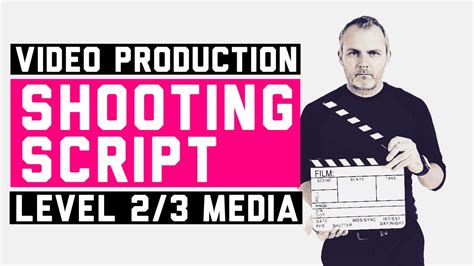 How To Create A Shooting Script Video Production Youtube
