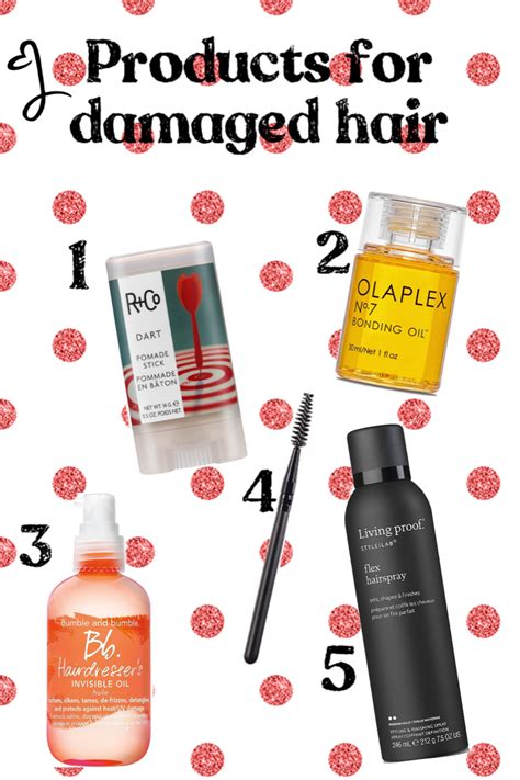 Top Five Products For Damaged Hair Loveleigh Life