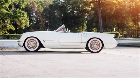 1953 Chevrolet Corvette C1 Roadster Cars White Wallpapers Hd