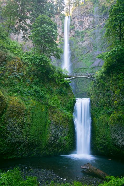 Multnomah Falls Oregon Photograph By Sam Amato Fine Art America