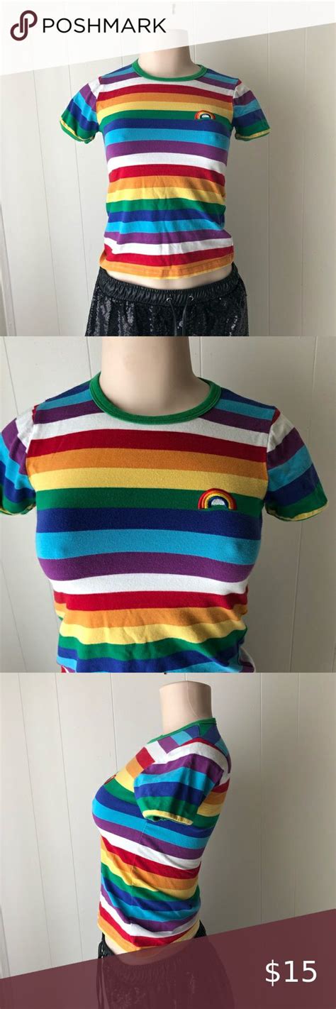 Cute Rainbow Tee Rainbow Tee Tees Muscle Tees