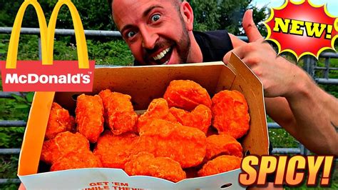 Get full nutrition facts for other mcdonald's products and all your other favorite brands. NEW McDonald's SPICY Chicken McNuggets REVIEW - YouTube
