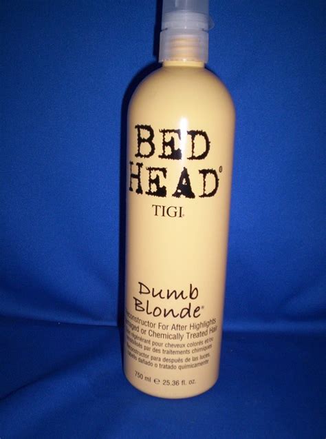 Bed Head Dumb Blonde Reconstructor Oz By Tigi Discontinued Beauty