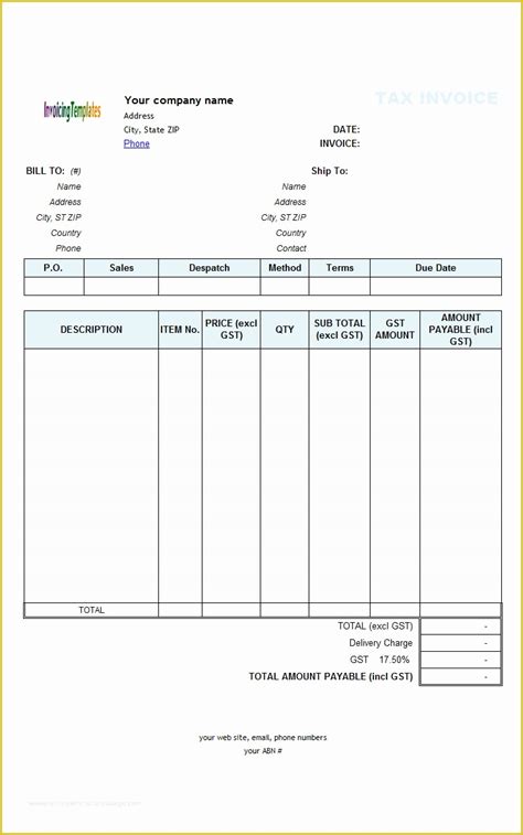 Blank Invoice Template Fill Online Printable Fillable Blank Porn Sex Picture
