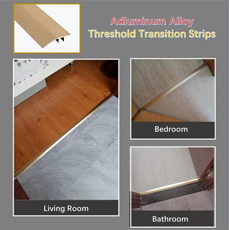 Buy Funmaypoon Aluminum Floor Transition Threshold Strip Door Threshold
