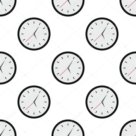 Imágenes Reloj Para Imprimir Patrón Transparente De Reloj En Estilo