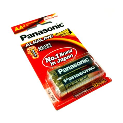 Battery Panasonic Alkaline Aa Pack X 2 ราคาพิเศษ