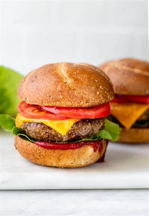 Homemade Beef Burgers Easy And Juicy Feelgoodfoodie