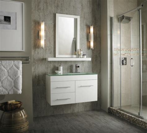 Shop for floating bathroom vanity online at target. 10 Sleek Floating Bathroom Vanity Design Ideas - Rilane