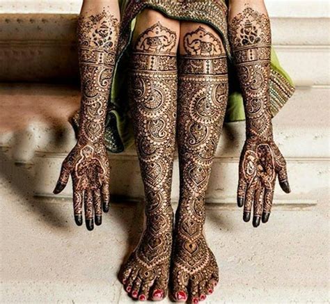 top 12 bengali style bridal mehndi design ideas