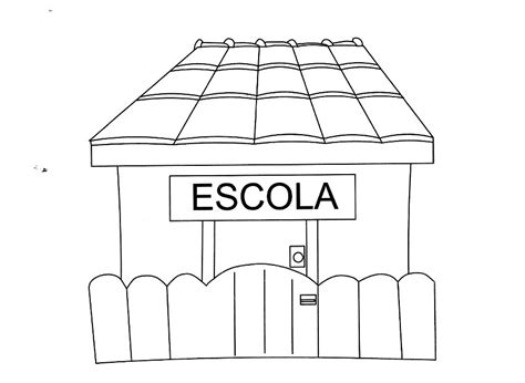 Desenhos Para Colorir Da Escola