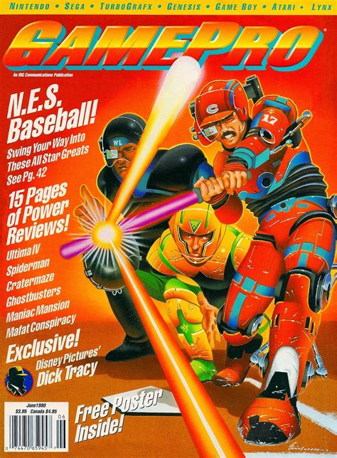 Megalextoria Gamepro June 1990 Juegos Clásicos Portadas Videojuegos