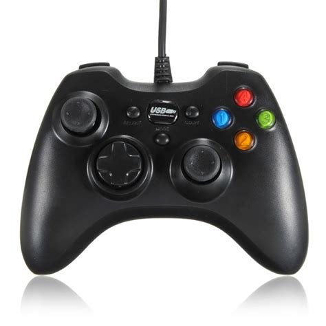 If you have a wireless controller, you have two choices. Buy XBOX 360 Style Dual Shock Wired USB Game Controller ...