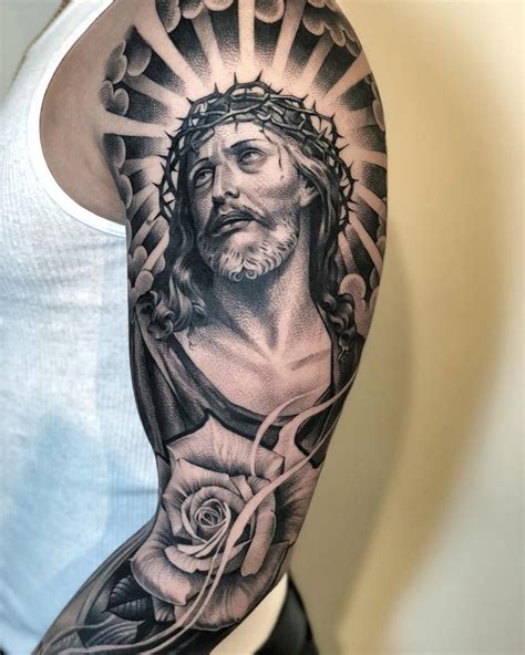 Added A Jesus Piece On My Brother Tigglife ‘s Sleeve Thanks To