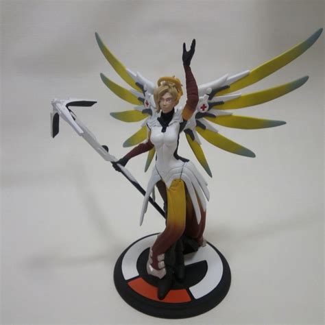 3d Print Of Overwatch Mercy Full Figure 30 Cm Tall By Metatron