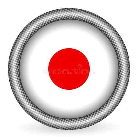 Japan Flag Button Stock Illustration Illustration Of Countries 118927678