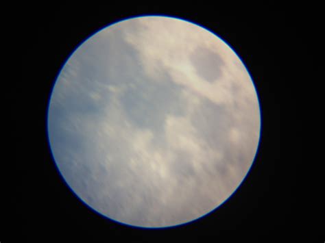 Telescope Skywatch Astrophotography Day Moon With Iphone