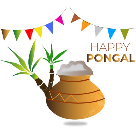 Pongal Pot Vector Hd Png Images Happy Pongal Pot With Colourfull