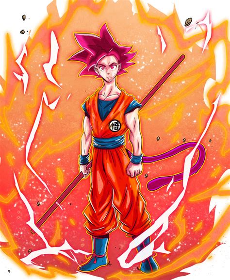 Goku Fan Art By 1hundred91 On Deviantart