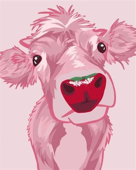 All I Want Is A Strawberry Cow Pillow Pet Painting Art Projects