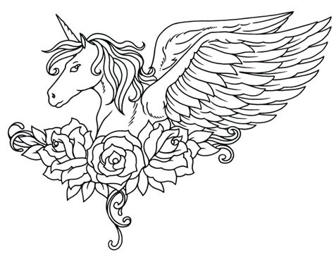 Skating unicorn with christmas present. Christmas Unicorn Coloring Pages at GetColorings.com ...