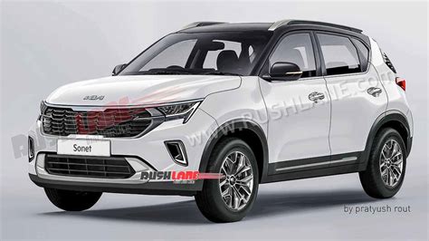 New Kia Sonet Facelift May Debut At 2023 Auto Expo Renders