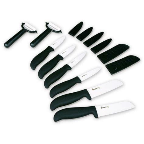 Yoshi Blade® 8 Piece Ceramic Knife Set Ceramic Knife Set Kitchen