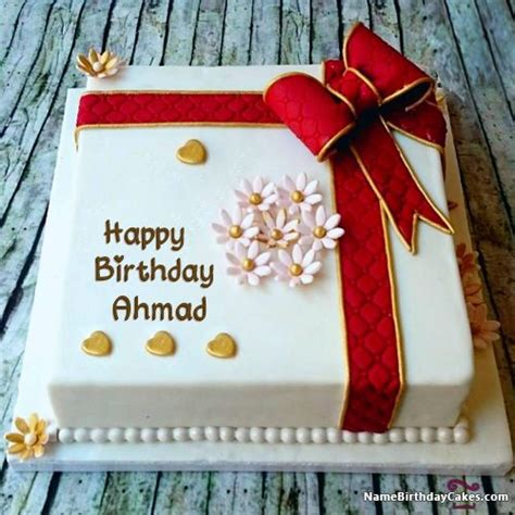 happy birthday cake      friends ahmad happy