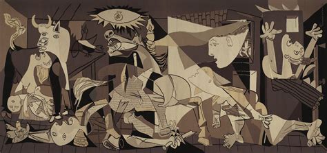 Discover what makes it so powerful. Guernica (tapestry) by Pablo Picasso, 1937 at the San ...