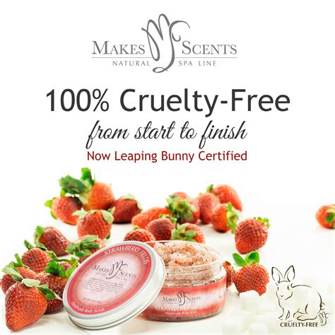 Leaping Bunny Certified Makes Scents Natural Spa Line Makes Scents Natural Spa Linemakes