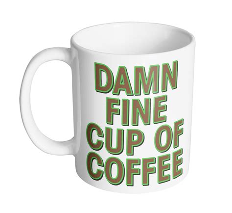 Damn Fine Cup Of Coffee Agent Cooper Twin Peaks Drama Tv Etsy