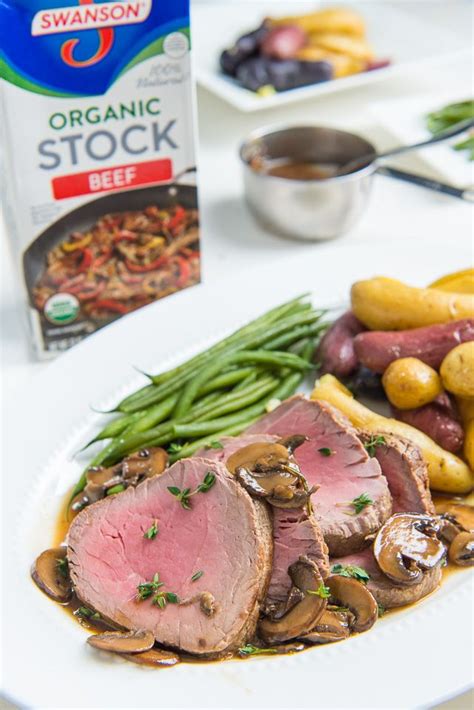 Maybe you would like to learn more about one of these? This Roasted Beef Tenderloin with Mushroom Pan Sauce is ...