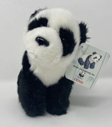 Gund Panda Plush Stuffed Bear Animal World Wildlife Fund Wwf 6 Inch
