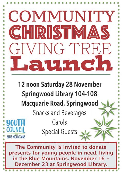 Blue Mountains Youth Councils Community Christmas ‘giving Tree